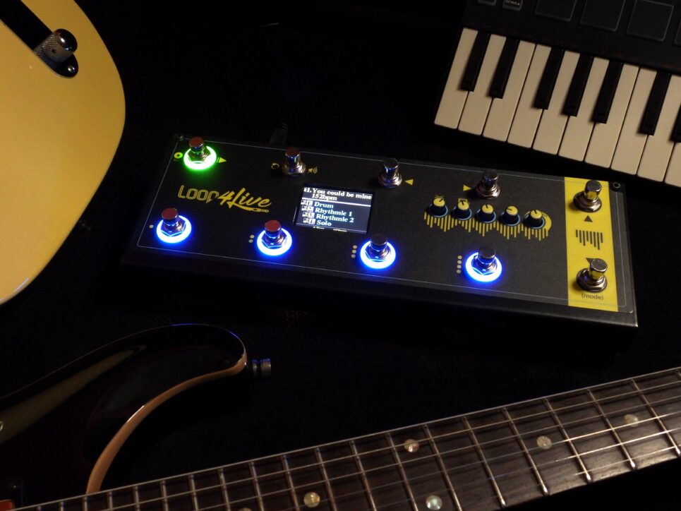 Loop4Live MkIII | Looper foot controller for Ableton Live